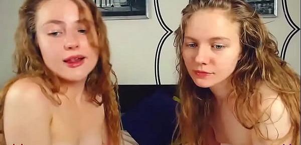  Gorgeous young sluts playing on cam